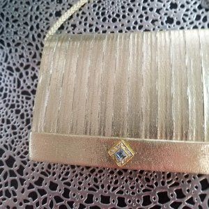 Gold Formal Clutch